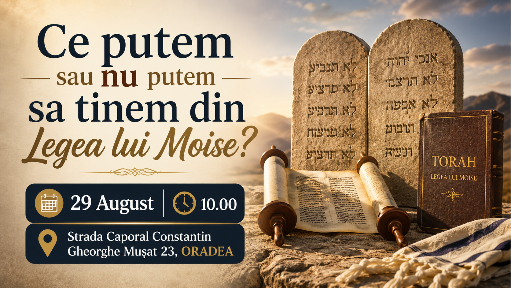 Seminar de Studiu Biblic - Biserica Apostolica Oradea